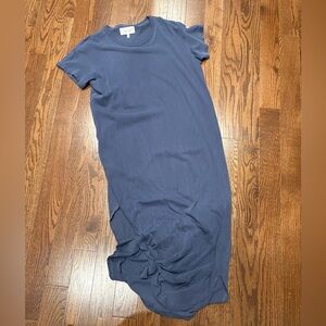 The Great. The T shirt Dress in Navy - size 0